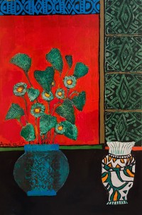 Anwar Maqsood, 24 x 36 Inch, Acrylic on Canvas, AC-AWM-126